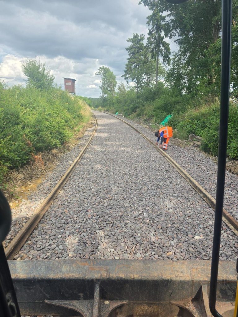 Tiefbau Schotterplanum