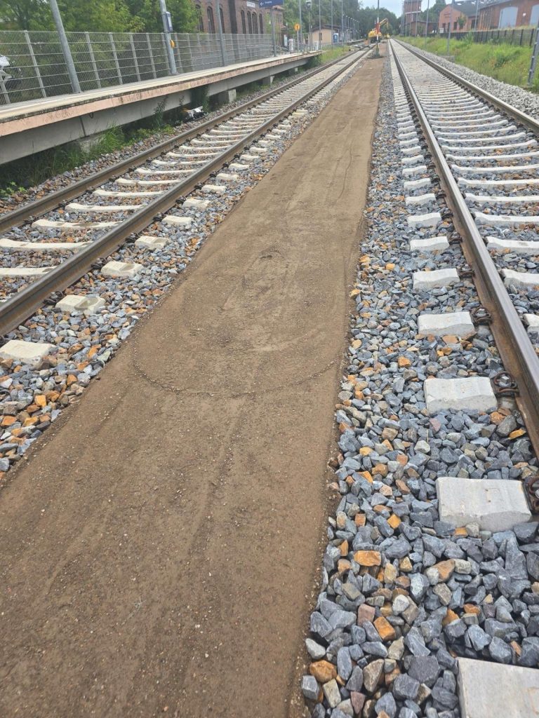 Anlegen eines Mittelweges